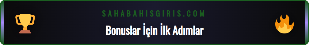 Sahabet bonusları için gerekli olan hesap doğrulama adımlarını gösteren ekran.
