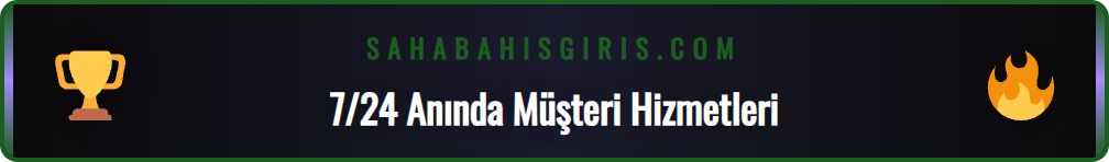 Sahabet canlı destek hizmetinin 7/24 erişilebilirliğini gösteren bir simge.