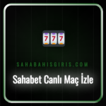 Sahabet canlı maç izle ekranı önünde heyecanla oturan bir kullanıcı.