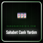 Sahabet Canlı Yardım masasında oturan ve kulaklıkla müşteriye destek veren güler yüzlü bir temsilci.