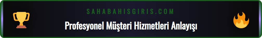 Sahabet canlı yardım hattına bağlanan bir kullanıcının ekranı.