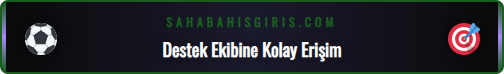 Sahabet yardım merkezine mobil cihaz üzerinden erişim adımları.