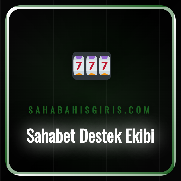 Sahabet destek ekibi ile iletişim kuran güleryüzlü bir müşteri.