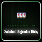 Sahabet doğrudan giriş ekranını gösteren bir dizüstü bilgisayar.