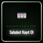 Sahabet kayıt ol butonu ve üyelik formunun ekran görüntüsü.