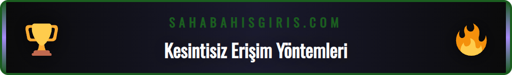 Sahabet kolay giriş linkine tıklayarak platforma erişen kullanıcı.