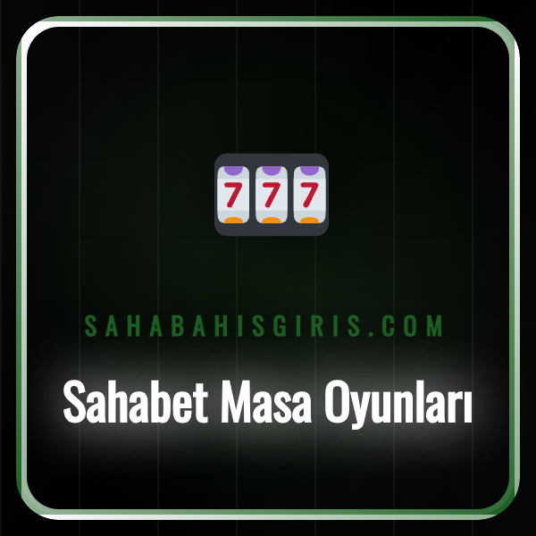 Masada oturan ve Sahabet masa oyunları oynayan oyuncuların yakın çekimi.