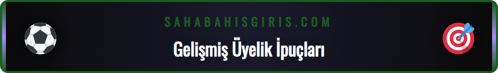 Sahabet hesabınızı daha verimli kullanmak için uzman tavsiyeleri.