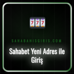 Sahabet yeni adres ile giriş ekranı ve platformun logosu.