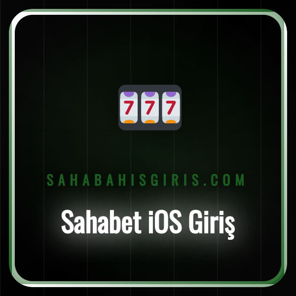 Sahabet iOS giriş ekranını gösteren bir iPhone ve bahis kuponu.